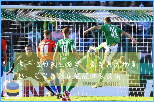 章子怡的庆生盛宴，豪华黑天鹅蛋糕，星星与表妹醒醒相似度高